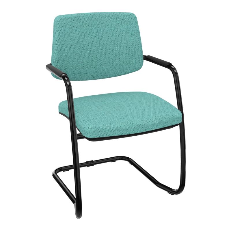 ISABEL LOT 2 CHAISES LUGE BAS DOSSIER TISSU BG SG