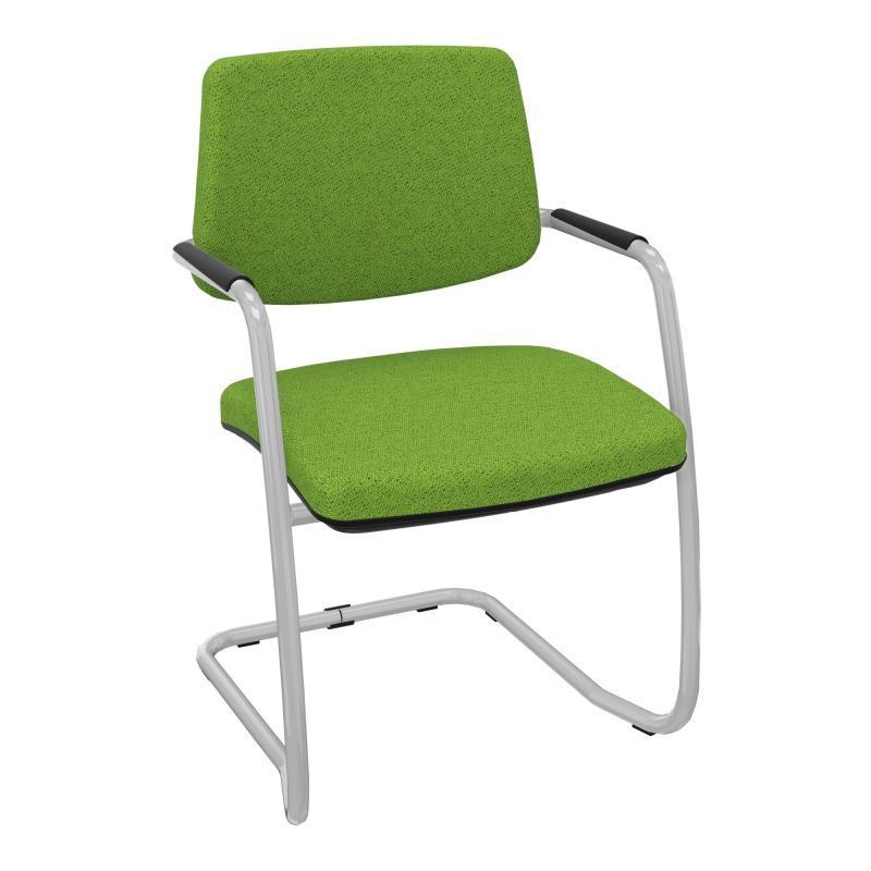 ISABEL LOT 2 CHAISES LUGE BAS DOSSIER TISSU BK SB
