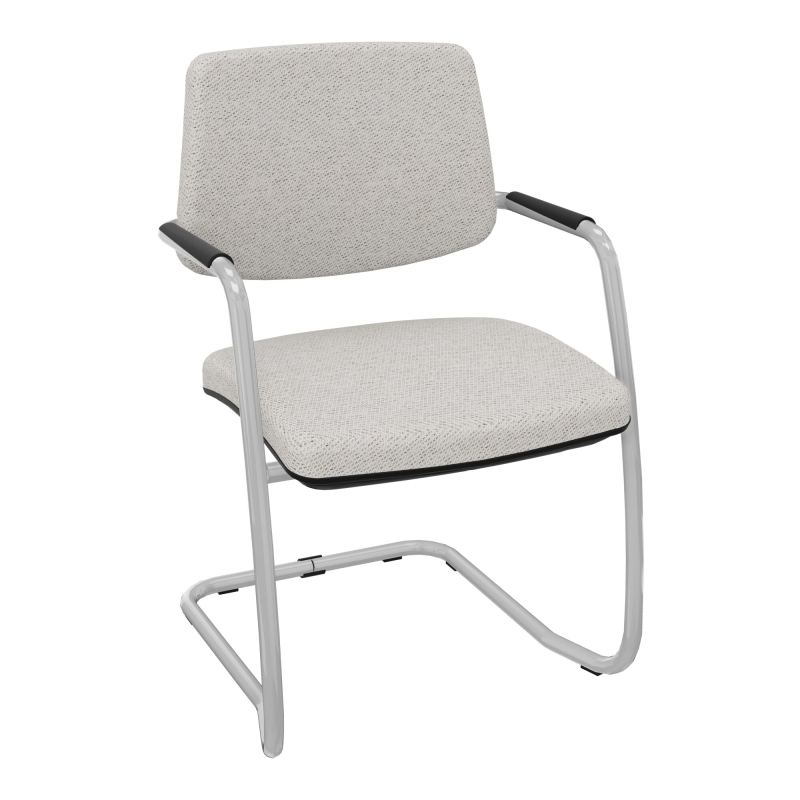 ISABEL LOT 2 CHAISES LUGE BAS DOSSIER TISSU BM SB