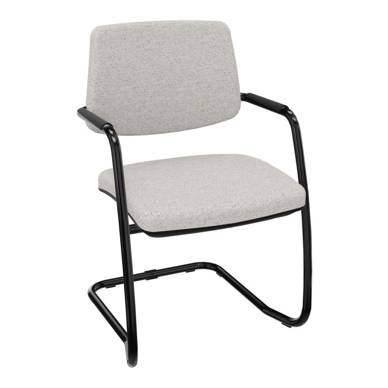 ISABEL LOT 2 CHAISES LUGE BAS DOSSIER TISSU BM SG