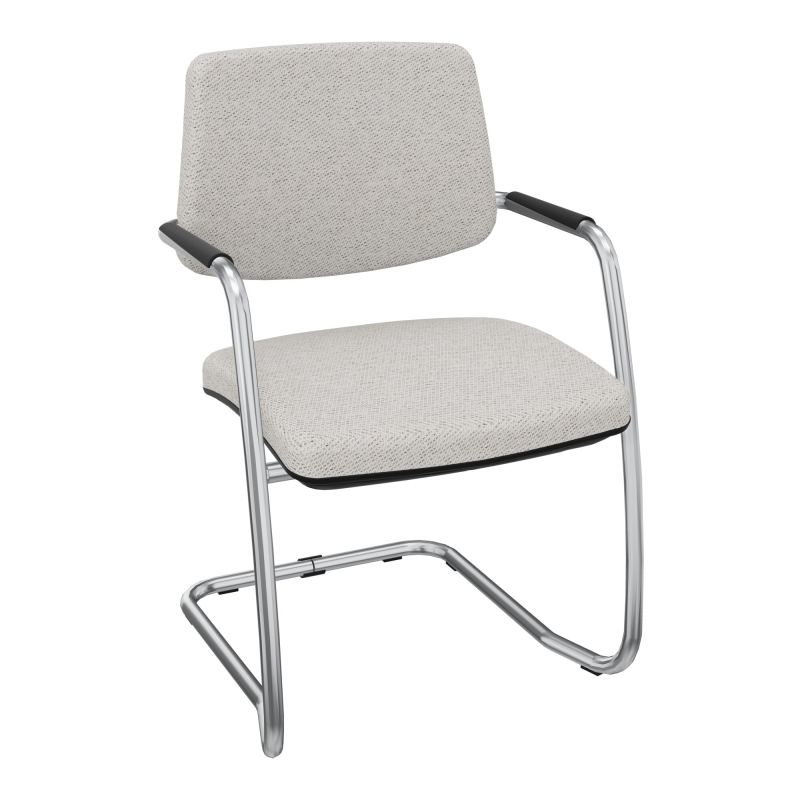 ISABEL LOT 2 CHAISES LUGE BAS DOSSIER TISSU BM SQ