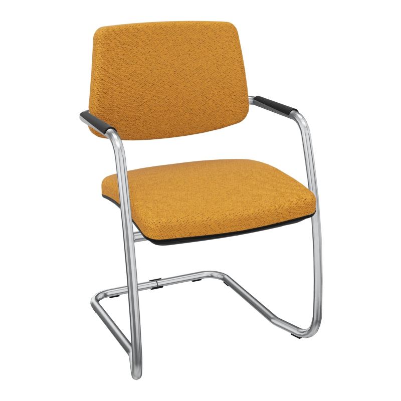 ISABEL LOT 2 CHAISES LUGE BAS DOSSIER TISSU BO SQ