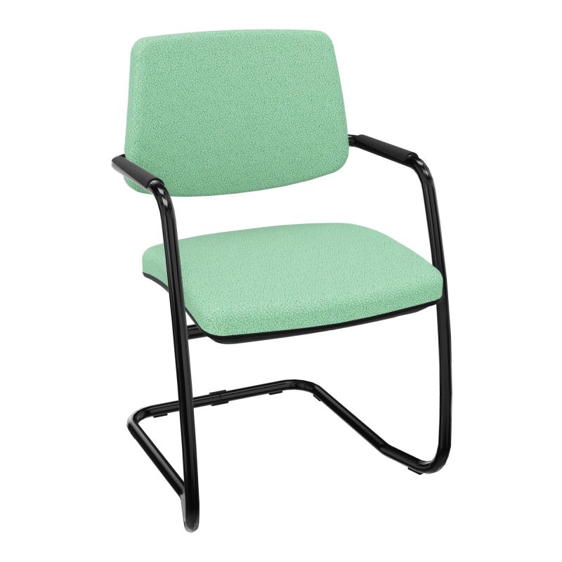 ISABEL LOT 2 CHAISES LUGE BAS DOSSIER TISSU E4 SG