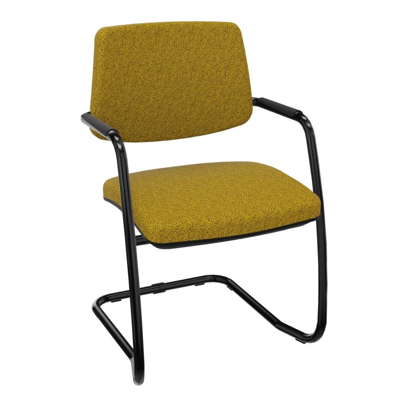 ISABEL LOT 2 CHAISES LUGE BAS DOSSIER TISSU E9 SG
