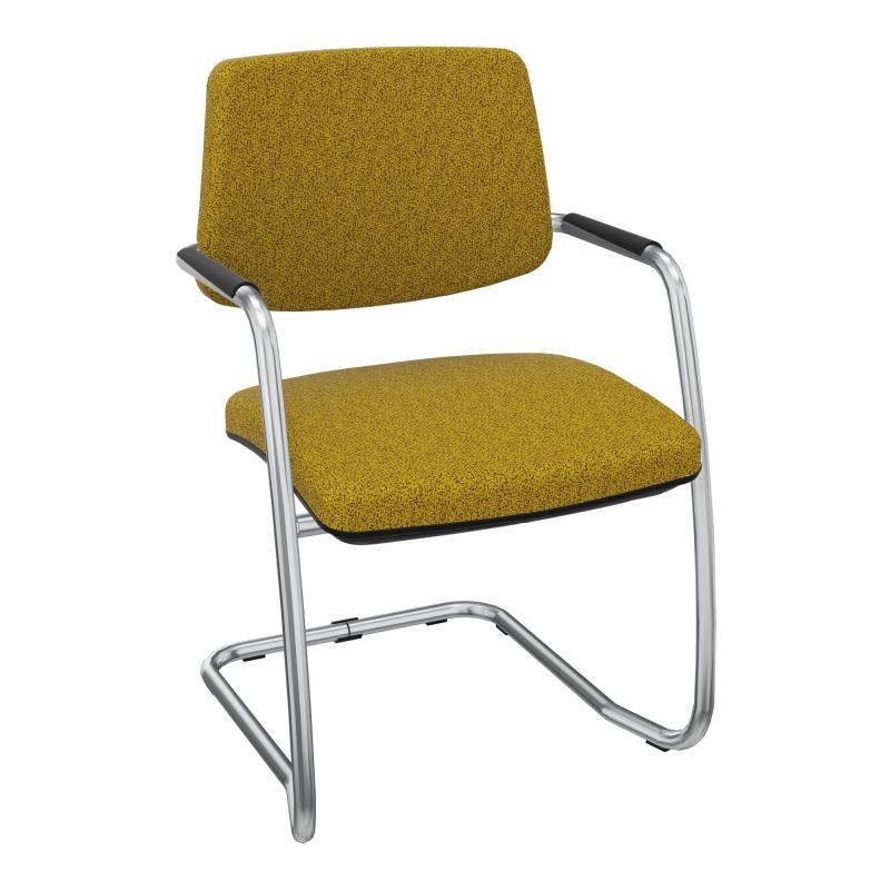 ISABEL LOT 2 CHAISES LUGE BAS DOSSIER TISSU E9 SQ