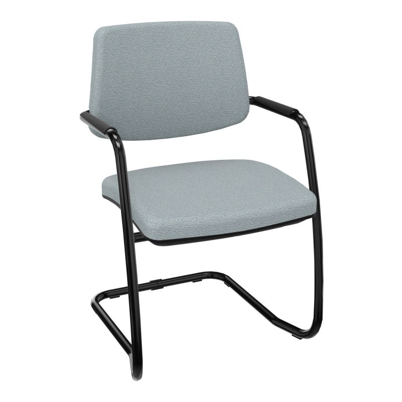 ISABEL LOT 2 CHAISES LUGE BAS DOSSIER TISSU KD SG