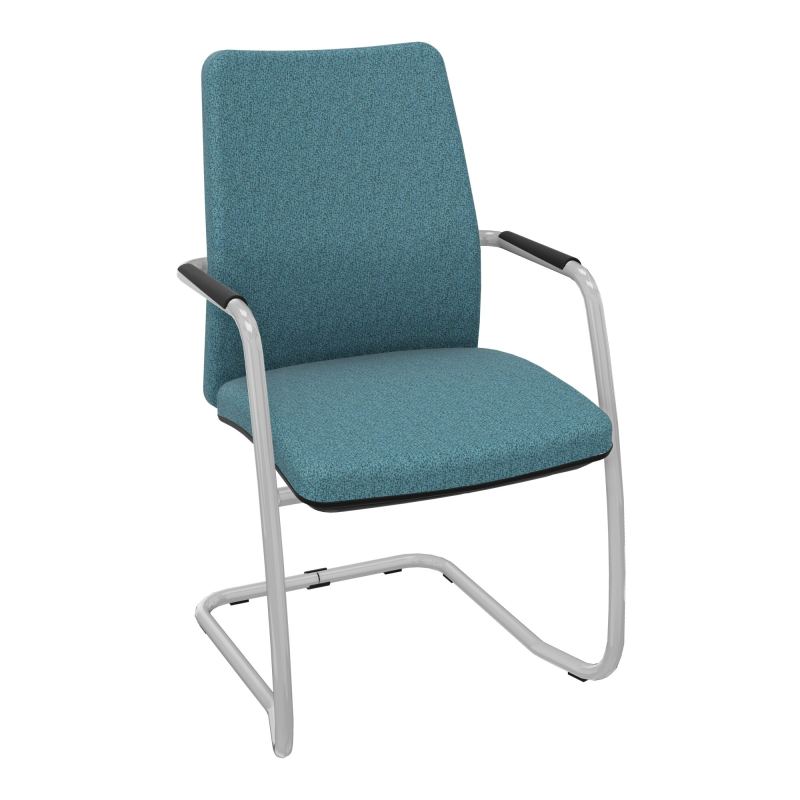 ISABEL LOT 2 CHAISES LUGE HAUT DOSSIER TISSU B4 SB