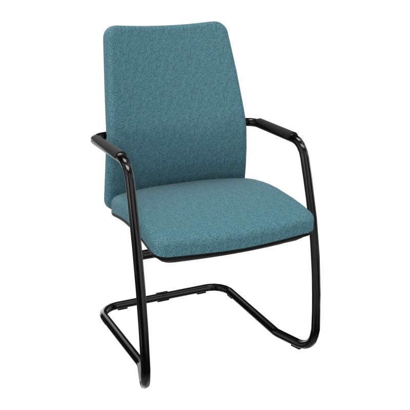 ISABEL LOT 2 CHAISES LUGE HAUT DOSSIER TISSU B4 SG