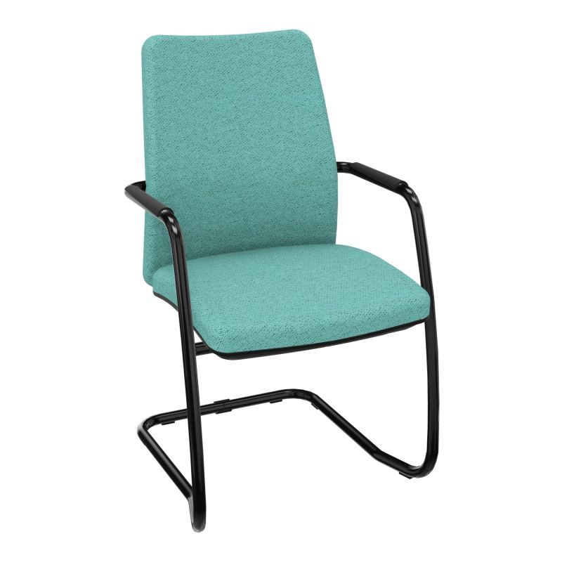 ISABEL LOT 2 CHAISES LUGE HAUT DOSSIER TISSU BG SG