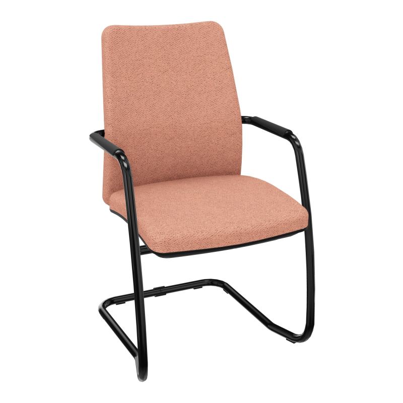 ISABEL LOT 2 CHAISES LUGE HAUT DOSSIER TISSU BL SG