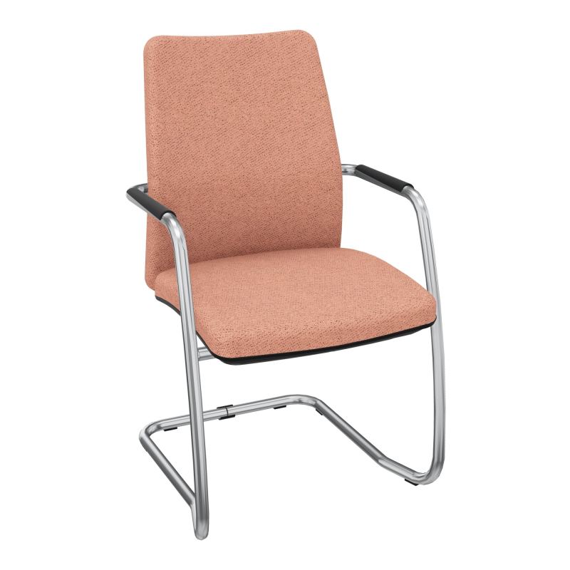 ISABEL LOT 2 CHAISES LUGE HAUT DOSSIER TISSU BL SQ