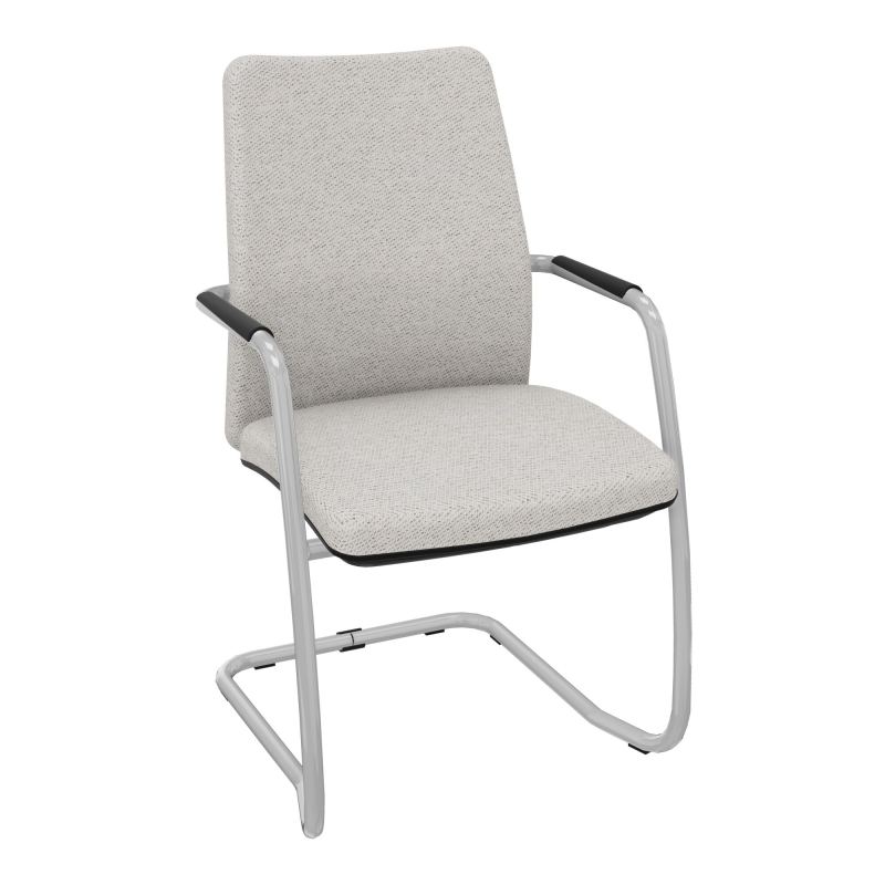 ISABEL LOT 2 CHAISES LUGE HAUT DOSSIER TISSU BM SB