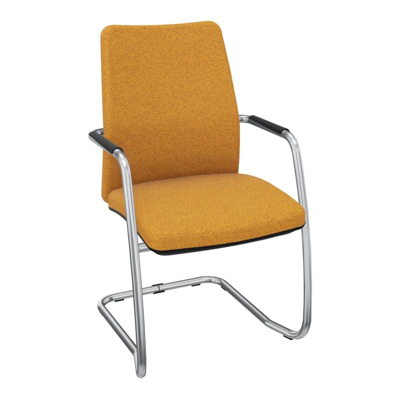 ISABEL LOT 2 CHAISES LUGE HAUT DOSSIER TISSU BO SQ