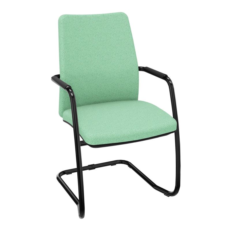 ISABEL LOT 2 CHAISES LUGE HAUT DOSSIER TISSU E4 SG