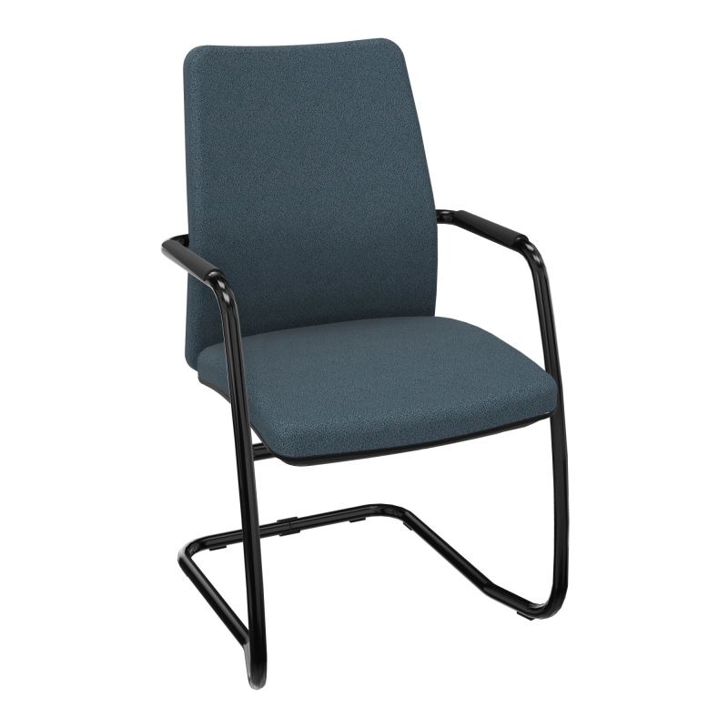 ISABEL LOT 2 CHAISES LUGE HAUT DOSSIER TISSU KA SG