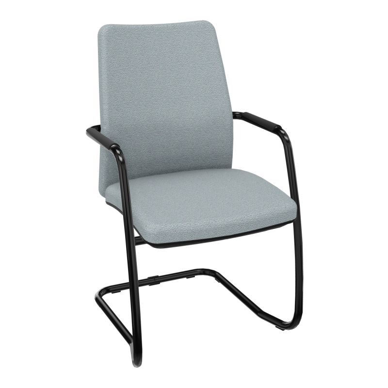 ISABEL LOT 2 CHAISES LUGE HAUT DOSSIER TISSU KD SG