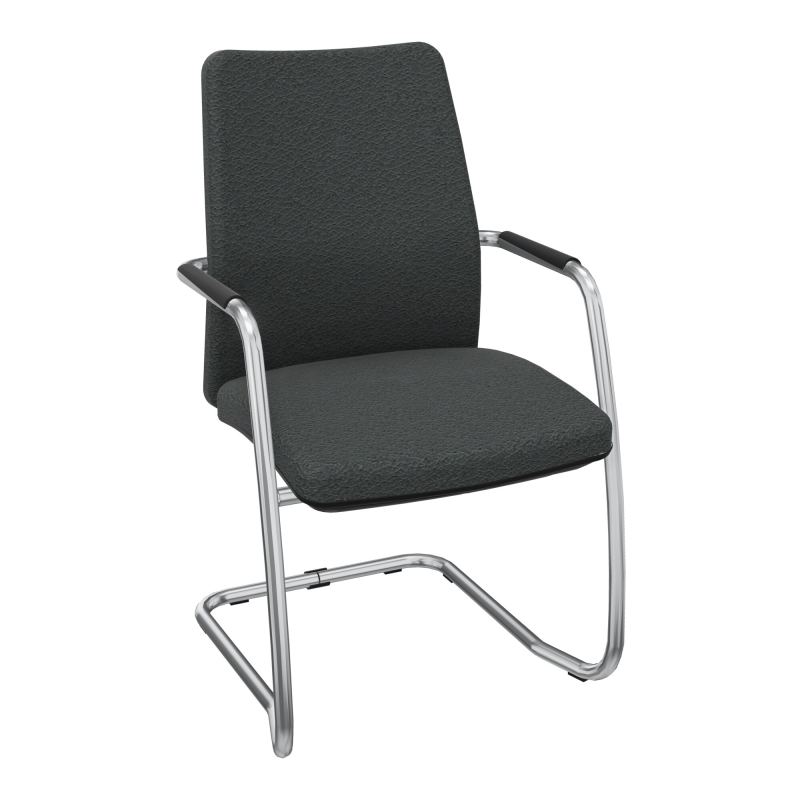 ISABEL LOT 2 CHAISES LUGE HAUT DOSSIER TISSU YB SQ