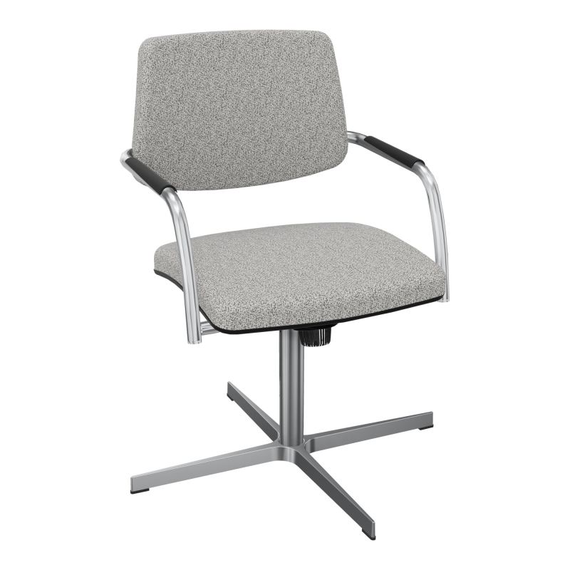 ISABEL SIEGE BD TISSU 4 BRANCHES RETOUR POINT FIXE MECANISME BASCULANT CENTRE B5 SQ