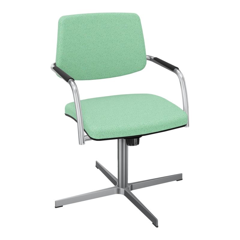 ISABEL SIEGE BD TISSU 4 BRANCHES RETOUR POINT FIXE MECANISME BASCULANT CENTRE E4 SQ