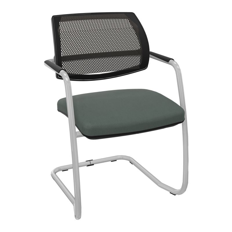 ISABEL LOT 2 CHAISES LUGE BAS DOSSIER RESILLE /ASS.TISSU CF SB IN
