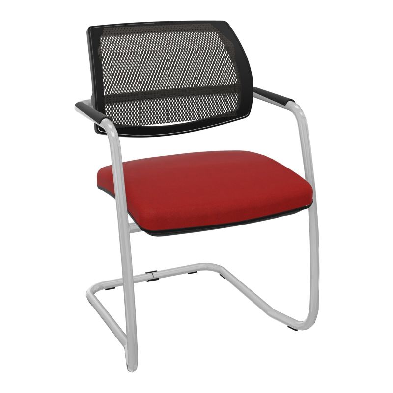ISABEL LOT 2 CHAISES LUGE BAS DOSSIER RESILLE /ASS.TISSU E6 SB IN