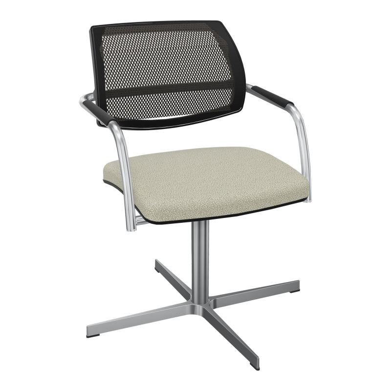 ISABEL SIEGE BD RESILLE 4 BRANCHES RETOUR POINT FIXE SANS MECANISME ASS.TISSU A2 SQ IN