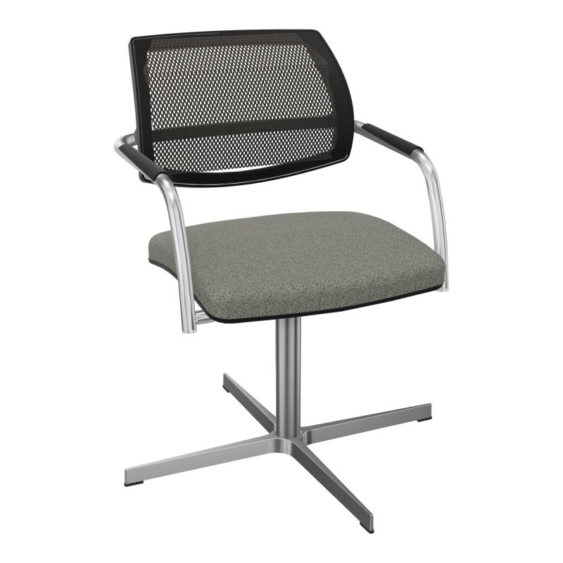 ISABEL SIEGE BD RESILLE 4 BRANCHES RETOUR POINT FIXE SANS MECANISME ASS.TISSU B1 SQ IN