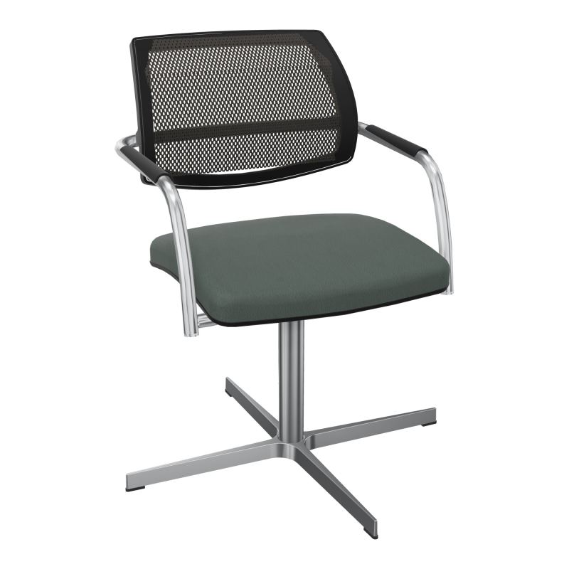 ISABEL SIEGE BD RESILLE 4 BRANCHES RETOUR POINT FIXE SANS MECANISME ASS.TISSU CF SQ IN