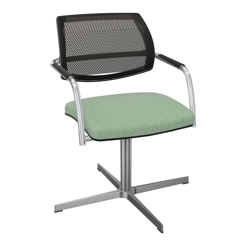 ISABEL SIEGE BD RESILLE 4 BRANCHES RETOUR POINT FIXE SANS MECANISME ASS.TISSU E7 SQ IN