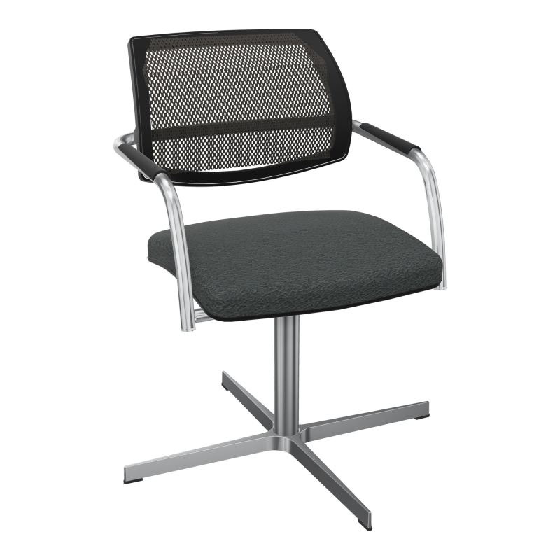 ISABEL SIEGE BD RESILLE 4 BRANCHES RETOUR POINT FIXE SANS MECANISME ASS.TISSU YB SQ IN