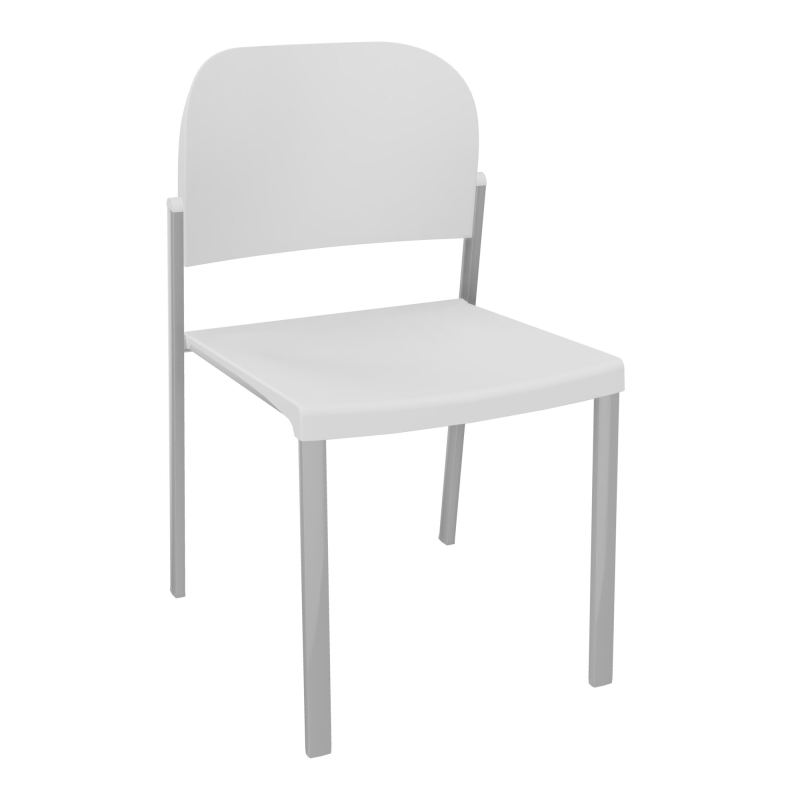 ROMY CHAISE 4P FIXES ASSISE/DOSSIER POLYPRO SANS ACCOUDOIRS  PT SB PT