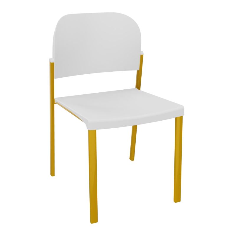 ROMY CHAISE 4P FIXES ASSISE/DOSSIER POLYPRO SANS ACCOUDOIRS  PT SX PT