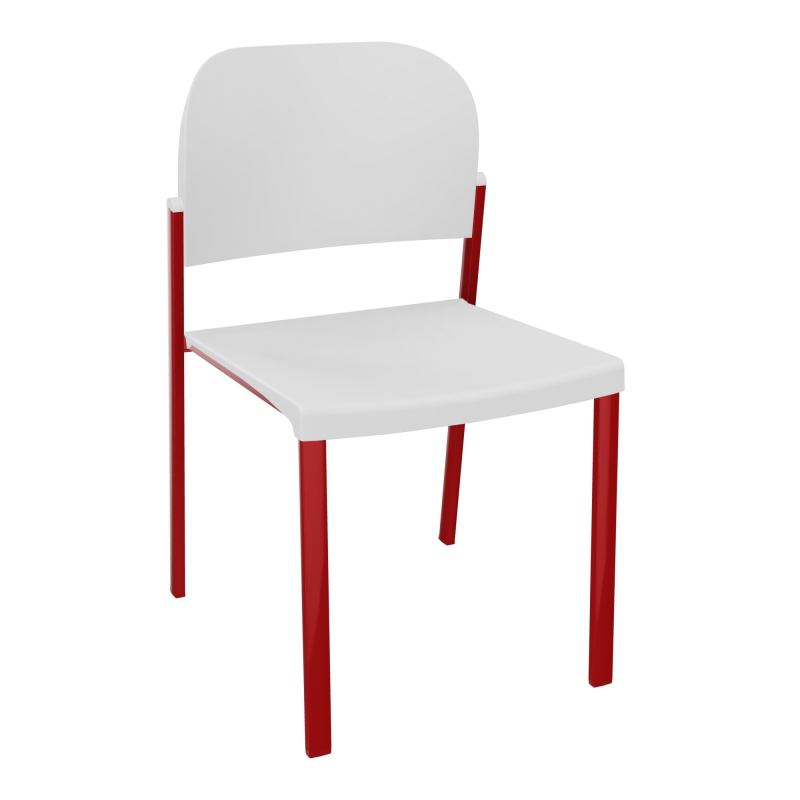 ROMY CHAISE 4P FIXES ASSISE/DOSSIER POLYPRO SANS ACCOUDOIRS  PT ZY PT