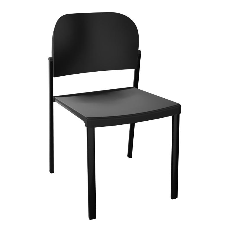 ROMY CHAISE 4P FIXES ASSISE/DOSSIER POLYPRO SANS ACCOUDOIRS  PU SG PU
