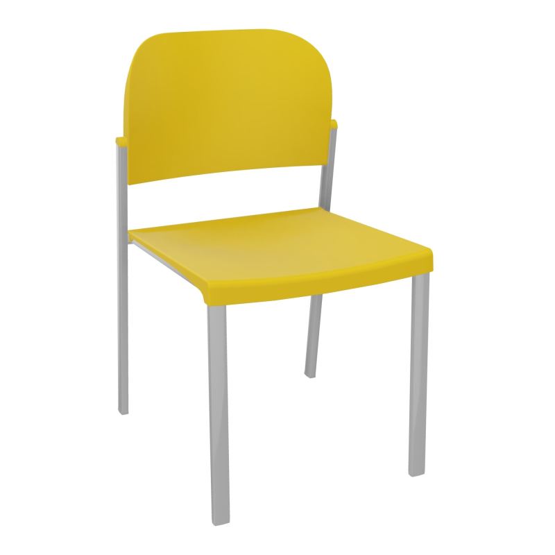 ROMY CHAISE 4P FIXES ASSISE/DOSSIER POLYPRO SANS ACCOUDOIRS  PW SB PW