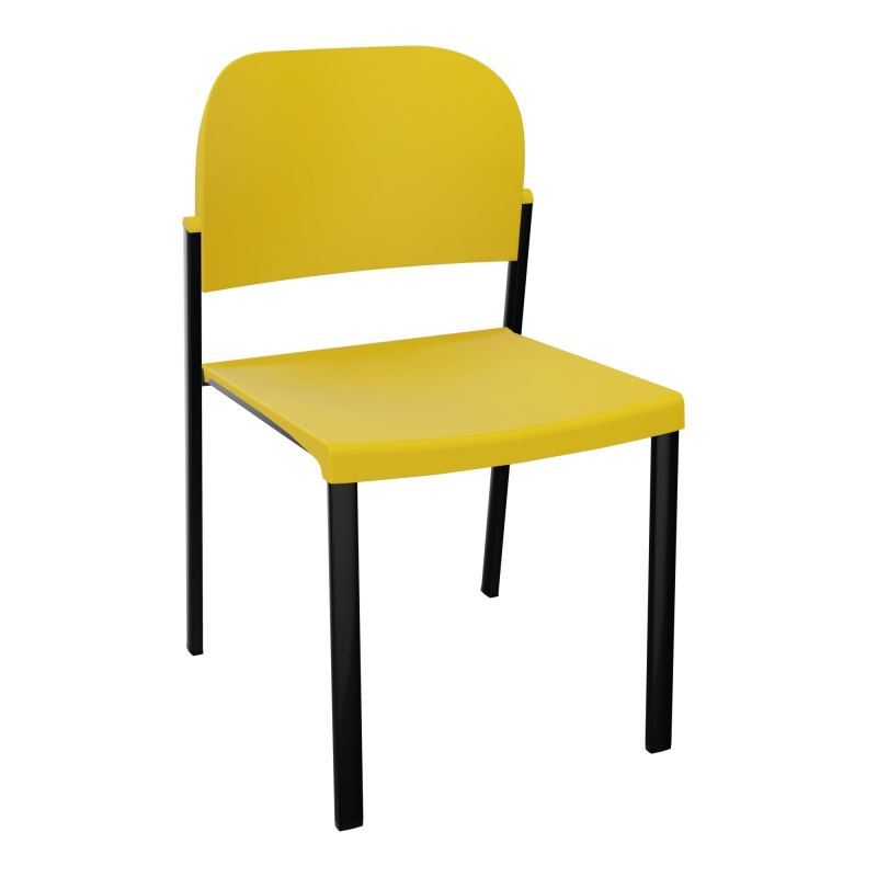 ROMY CHAISE 4P FIXES ASSISE/DOSSIER POLYPRO SANS ACCOUDOIRS  PW SG PW
