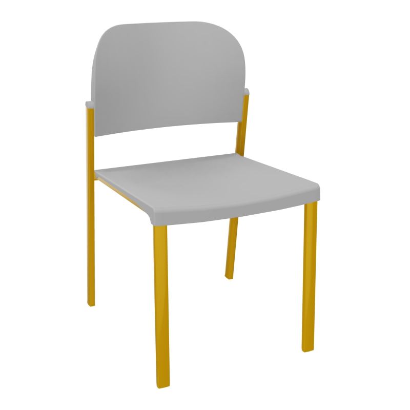 ROMY CHAISE 4P FIXES ASSISE/DOSSIER POLYPRO SANS ACCOUDOIRS  PX SX PX