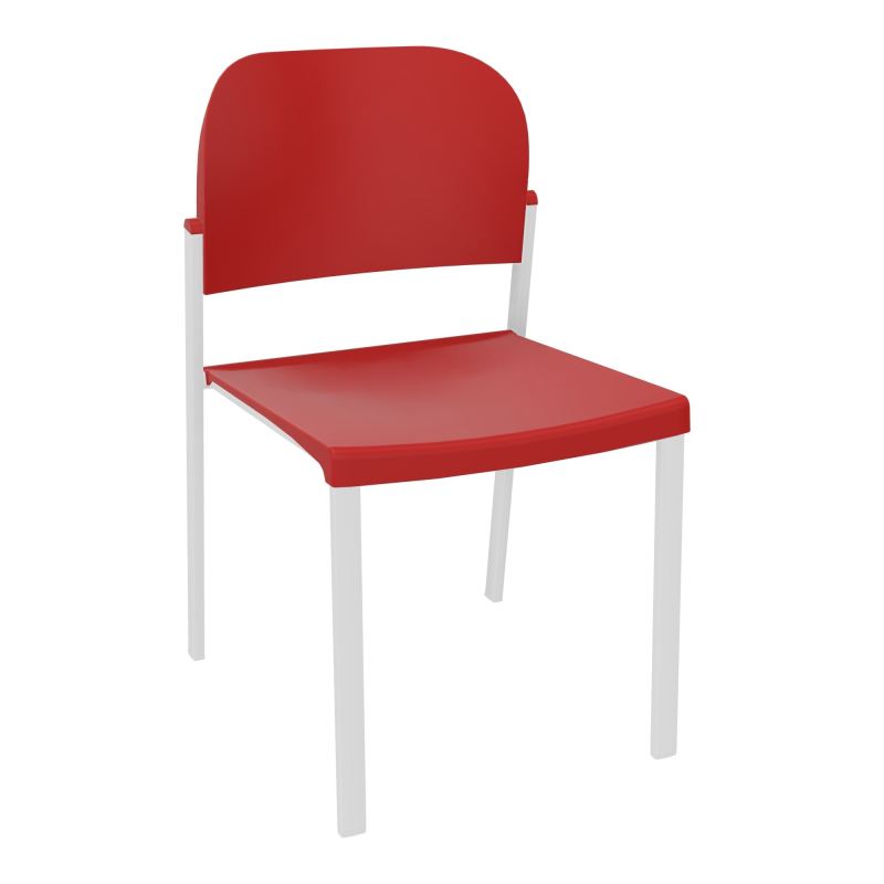 ROMY CHAISE 4P FIXES ASSISE/DOSSIER POLYPRO SANS ACCOUDOIRS  PZ SP PZ
