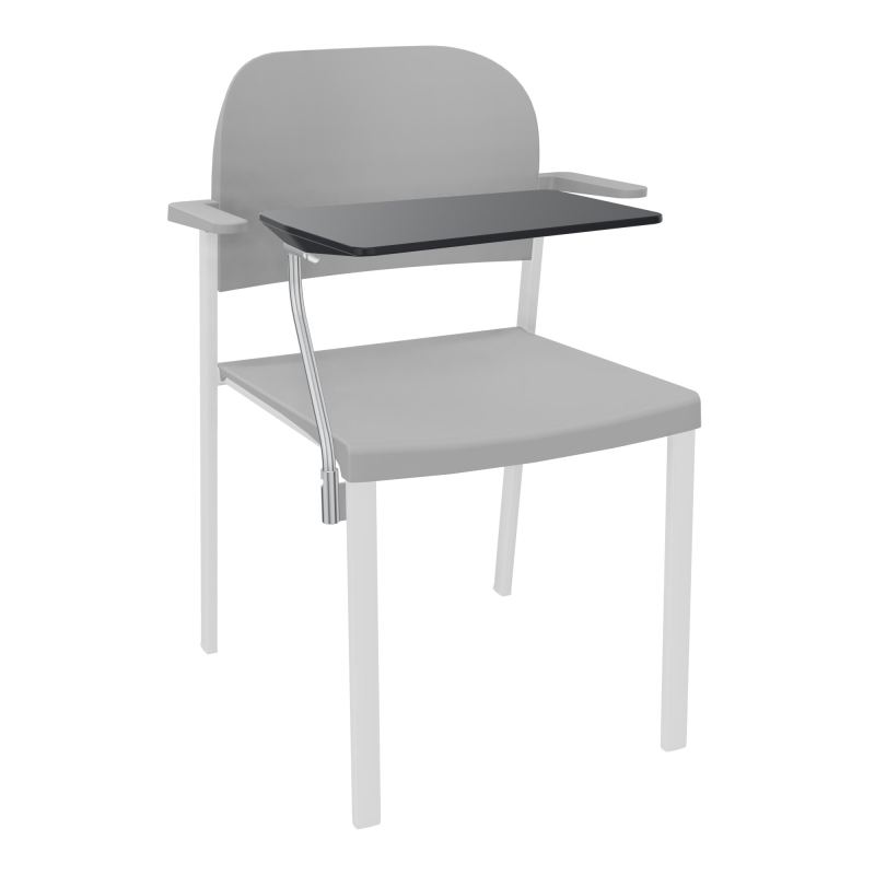 ROMY CHAISE 4P FIXES ASSISE/DOSSIER POLYPRO AVEC ACCOUDOIRS+TABLETTE NOIRE  PX SP PX