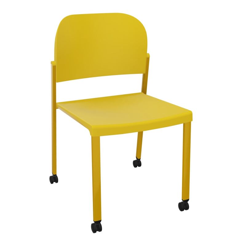 ROMY CHAISE 4P ROULT ASSISE/DOSSIER POLYPRO SANS ACCOUDOIRS  PW SX PW