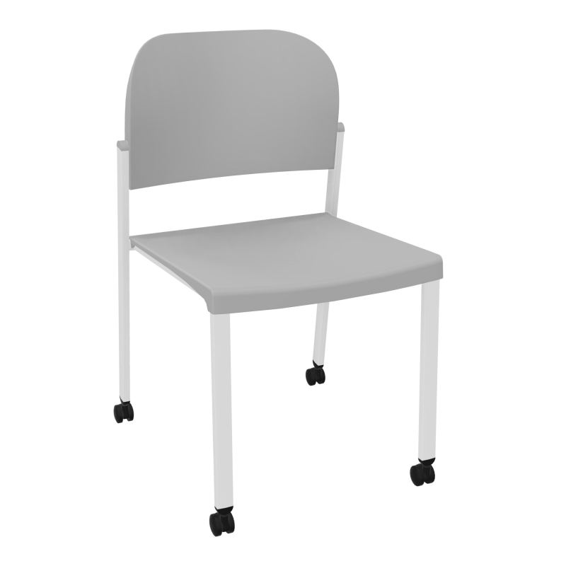ROMY CHAISE 4P ROULT ASSISE/DOSSIER POLYPRO SANS ACCOUDOIRS  PX SP PX