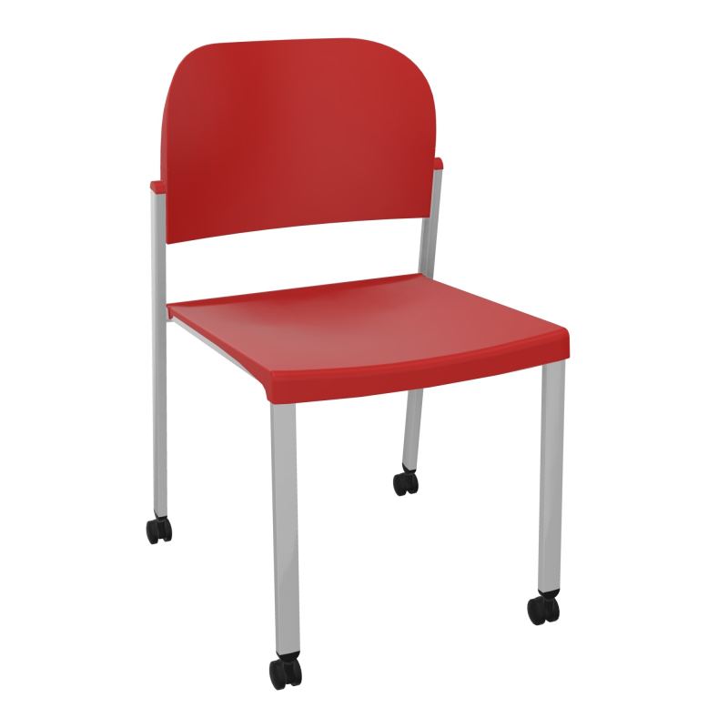 ROMY CHAISE 4P ROULT ASSISE/DOSSIER POLYPRO SANS ACCOUDOIRS  PZ SB PZ
