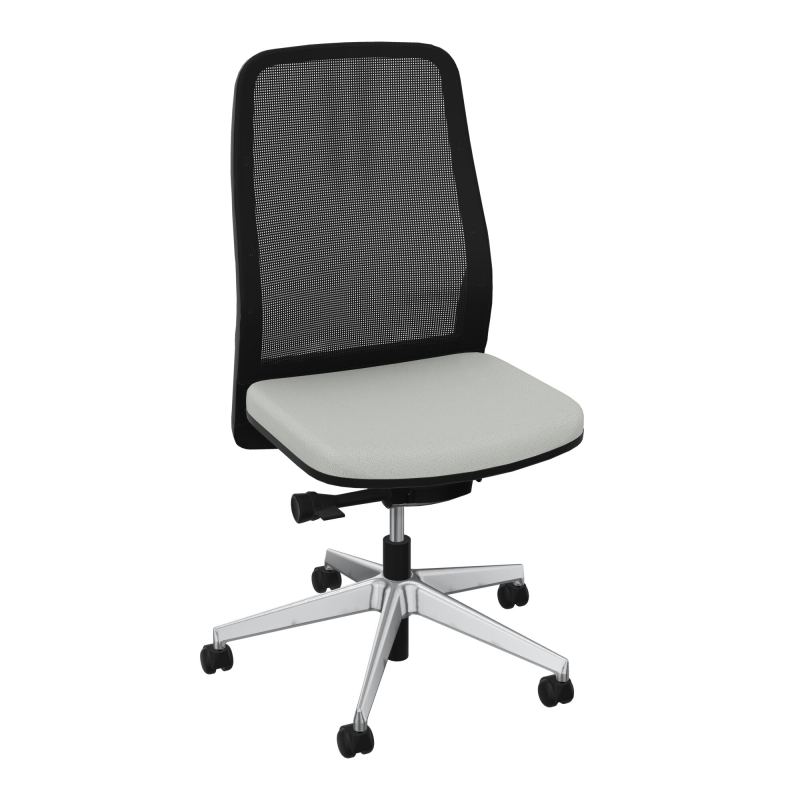LEON SY LATERAL-DOS RESIL-CADRE NOIR-ROUL SPLE FREIN HORS CHARGE 50 MM
