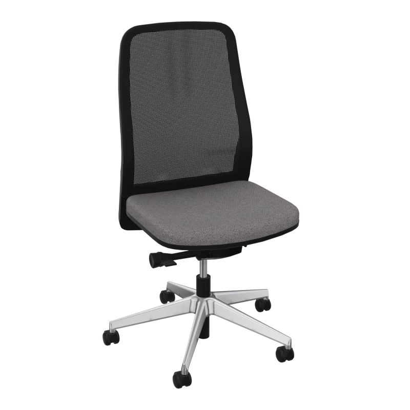 LEON SY LATERAL-DOS RESIL-CADRE NOIR-DUR FREIN EN CHARGE 50 MM