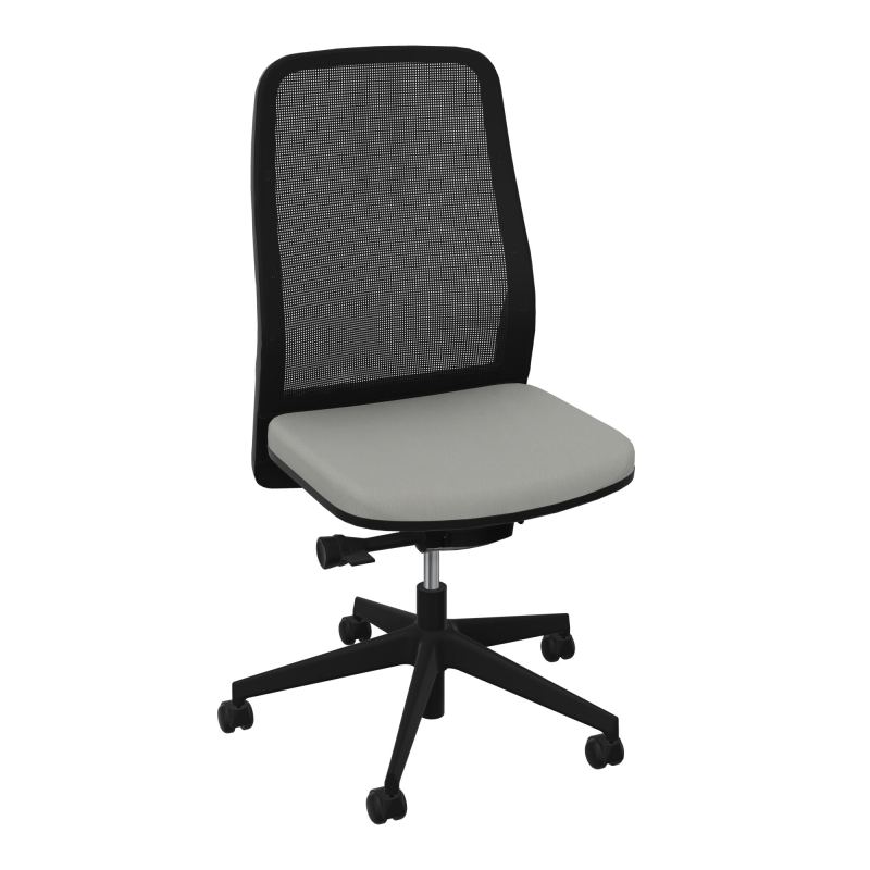 LEON SY LATERAL-DOS RESIL-CADRE NOIR-DUR FREIN EN CHARGE 50 MM