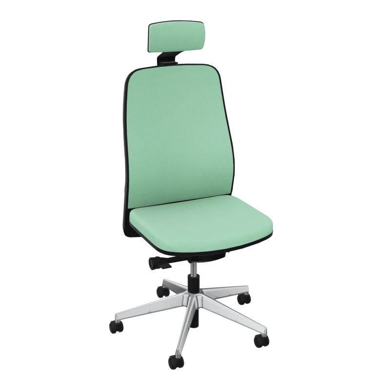 LEON SY LATERAL+TETIERE-DOS TISSU-COQUE ARRIERE NOIR-ROUL SPLE FREIN EN CHARGE 50 MM
