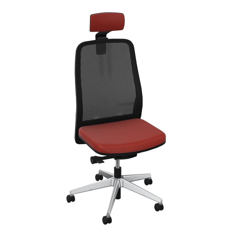 LEON SY LATERAL+TETIERE-DOS RESIL-CADRE NOIR-DUR FREIN EN CHARGE 50 MM