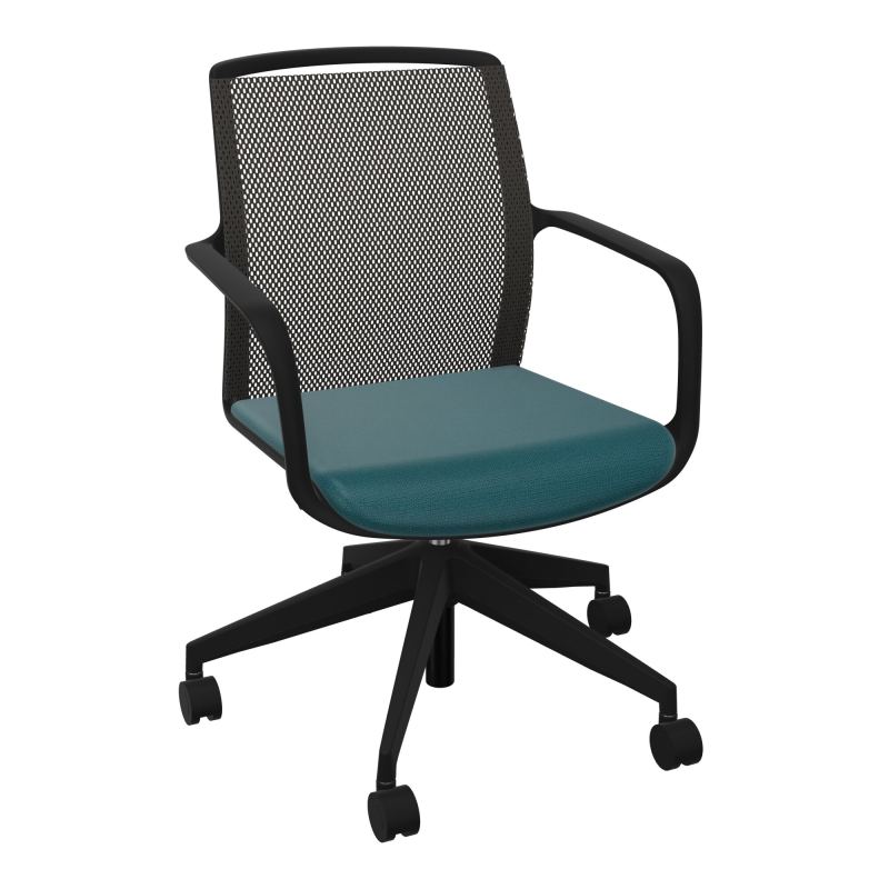 LOUIS CHAISE PIETEMENT 5 BRANCHES ROULETTES SOL DUR 60 MM A4 TI SV
