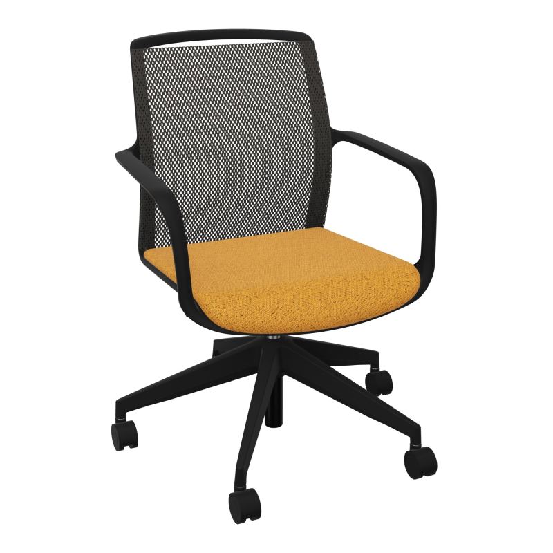 LOUIS CHAISE PIETEMENT 5 BRANCHES ROULETTES SOL DUR 60 MM BO TI SV