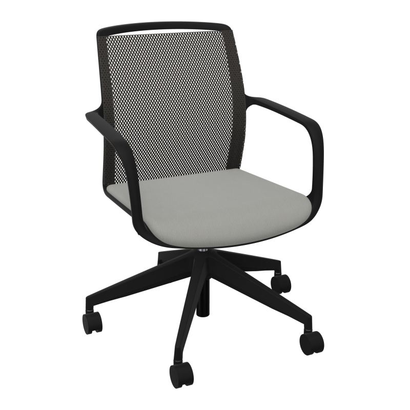 LOUIS CHAISE PIETEMENT 5 BRANCHES ROULETTES SOL DUR 60 MM CA TI SV